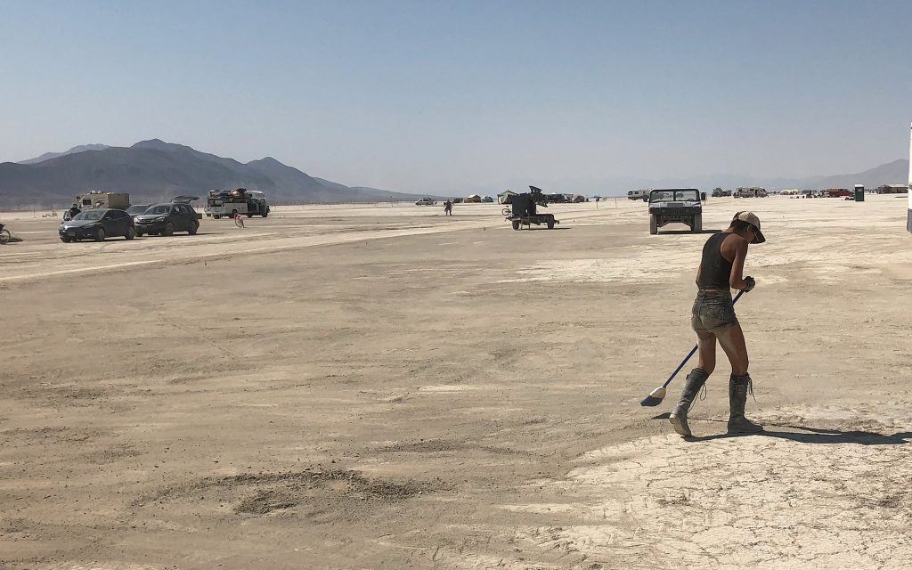 Burning Man playa